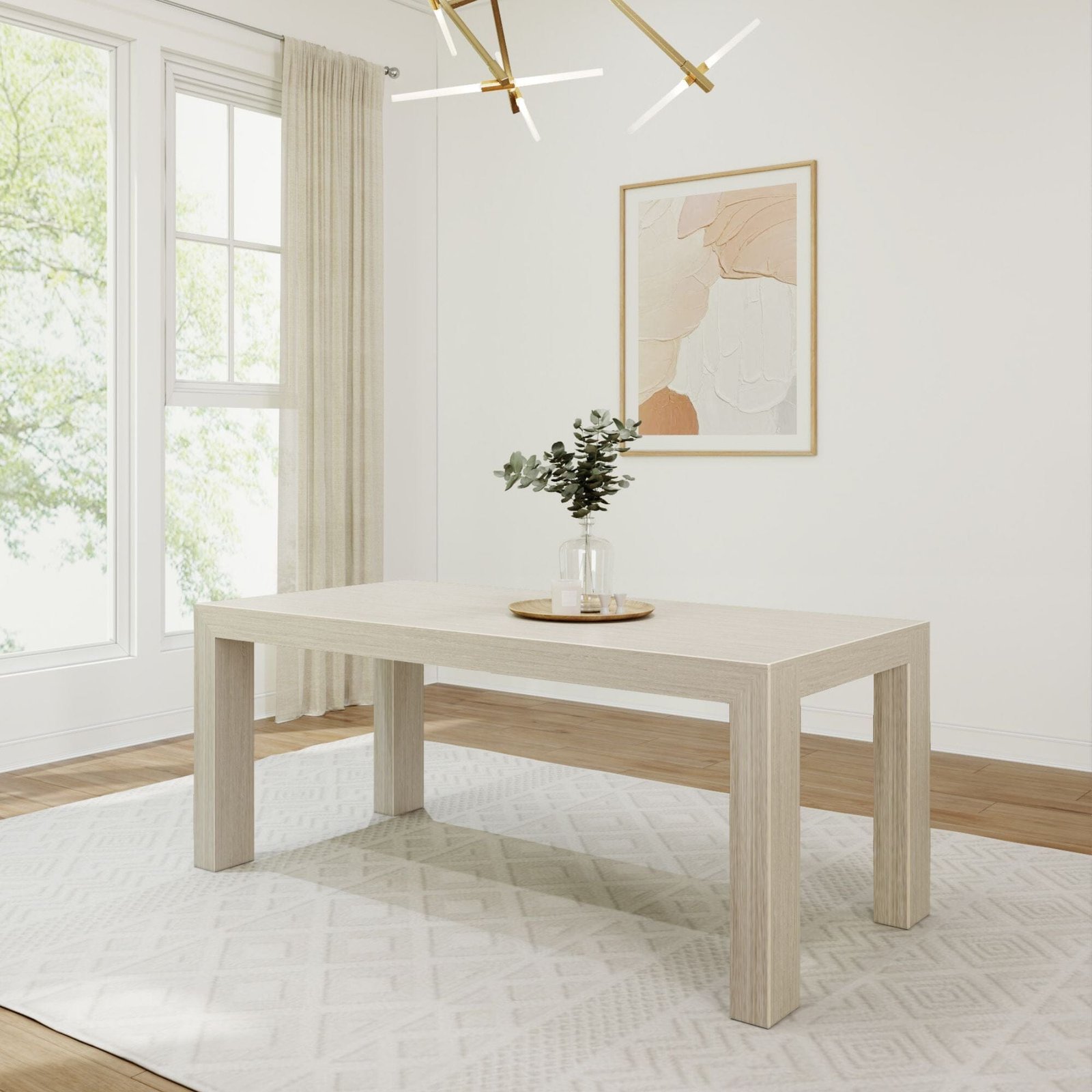 Round Wood Dining Table